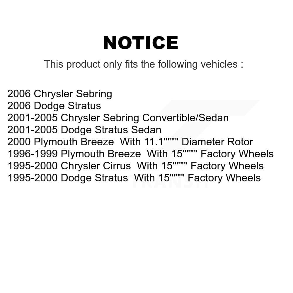 CMX - K8-100205 - Front Disc Brake Rotor Kits image 13