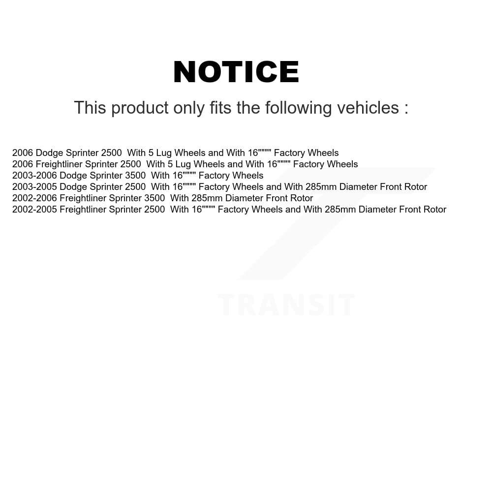 CMX - K8-100233 - Front Disc Brake Rotor Kits image 13