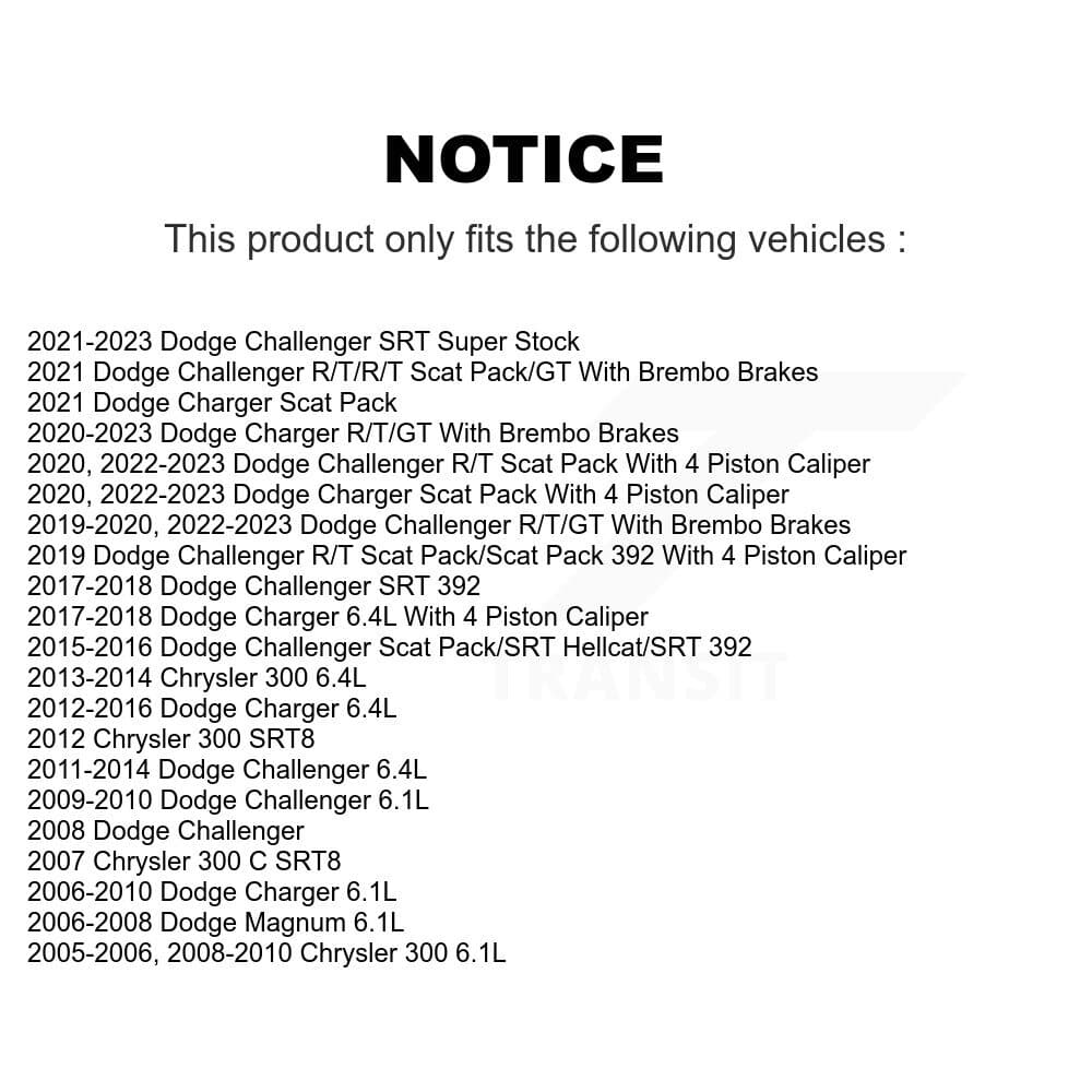 CMX - K8-100234 - Front Disc Brake Rotor Kits image 13