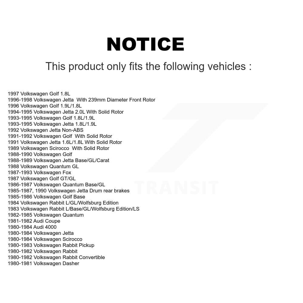 CMX - K8-100257 - Front Disc Brake Rotor Kits image 13