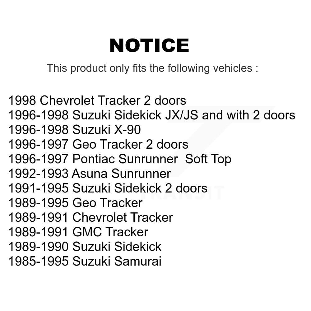 CMX - K8-100258 - Front Disc Brake Rotor Kits image 13