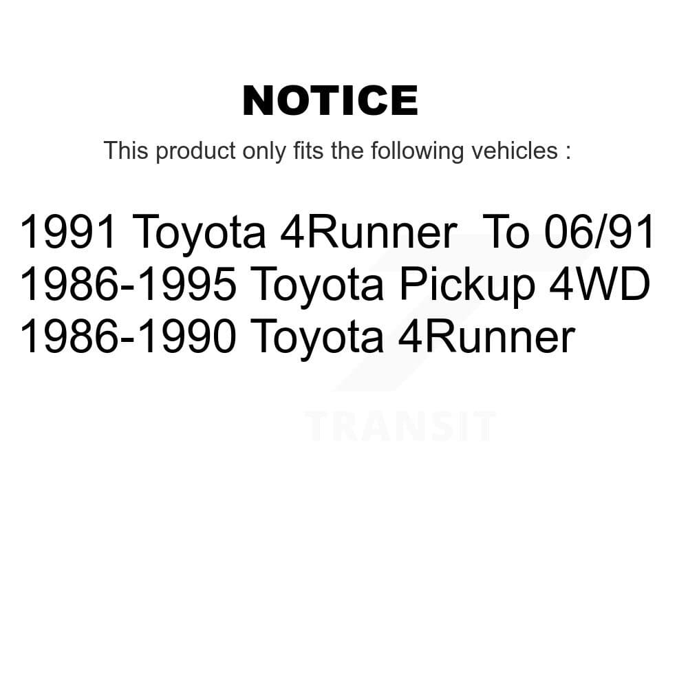 CMX - K8-100260 - Front Disc Brake Rotor Kits image 13