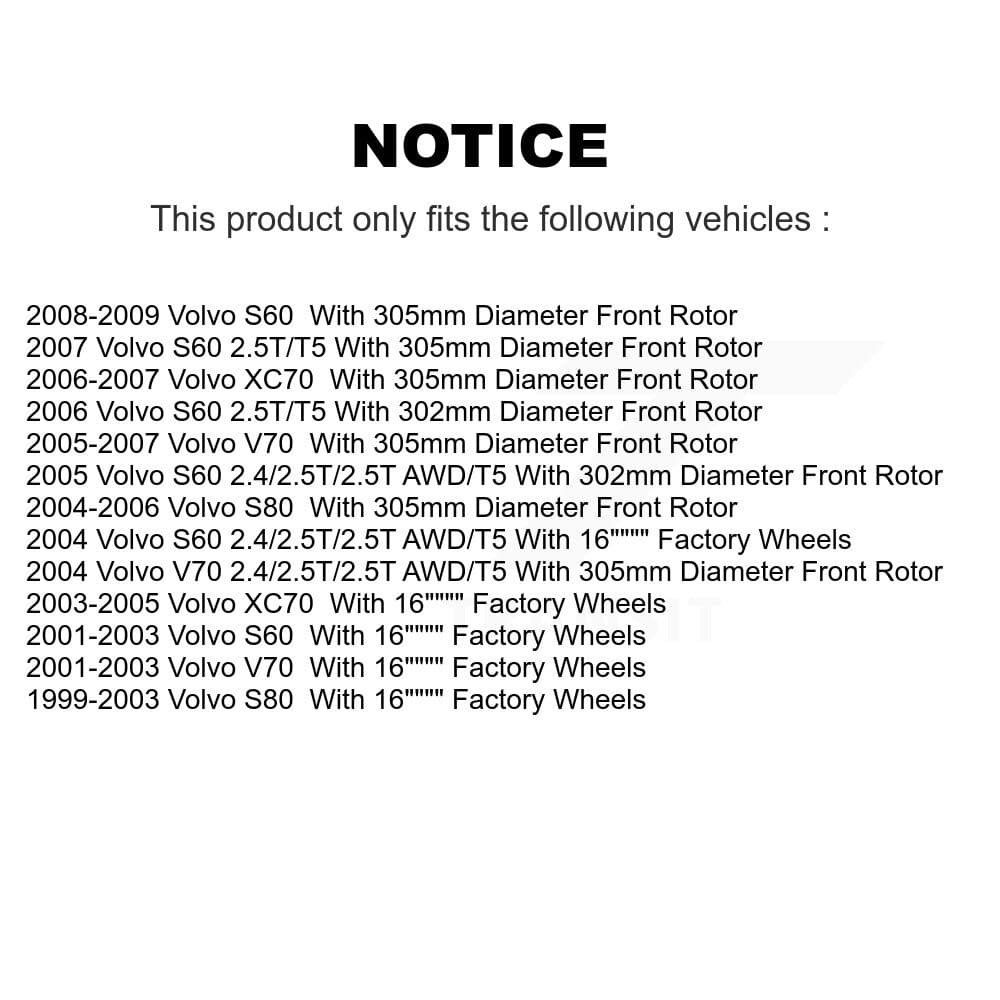 CMX - K8-100333 - Front Disc Brake Rotor Kits image 13