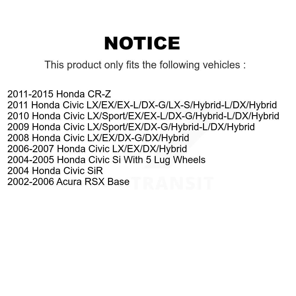 CMX - K8-100335 - Front Disc Brake Rotor Kits image 13