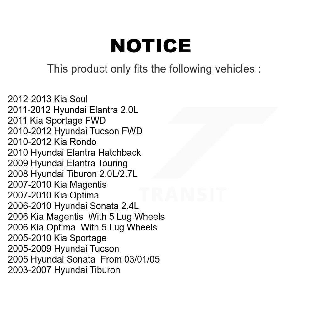 CMX - K8-100344 - Front Disc Brake Rotor Kits image 13