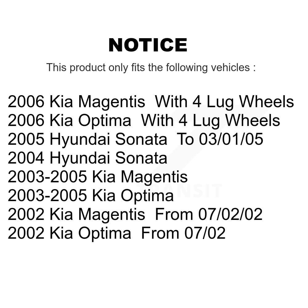 CMX - K8-100391 - Front Disc Brake Rotor Kits image 13