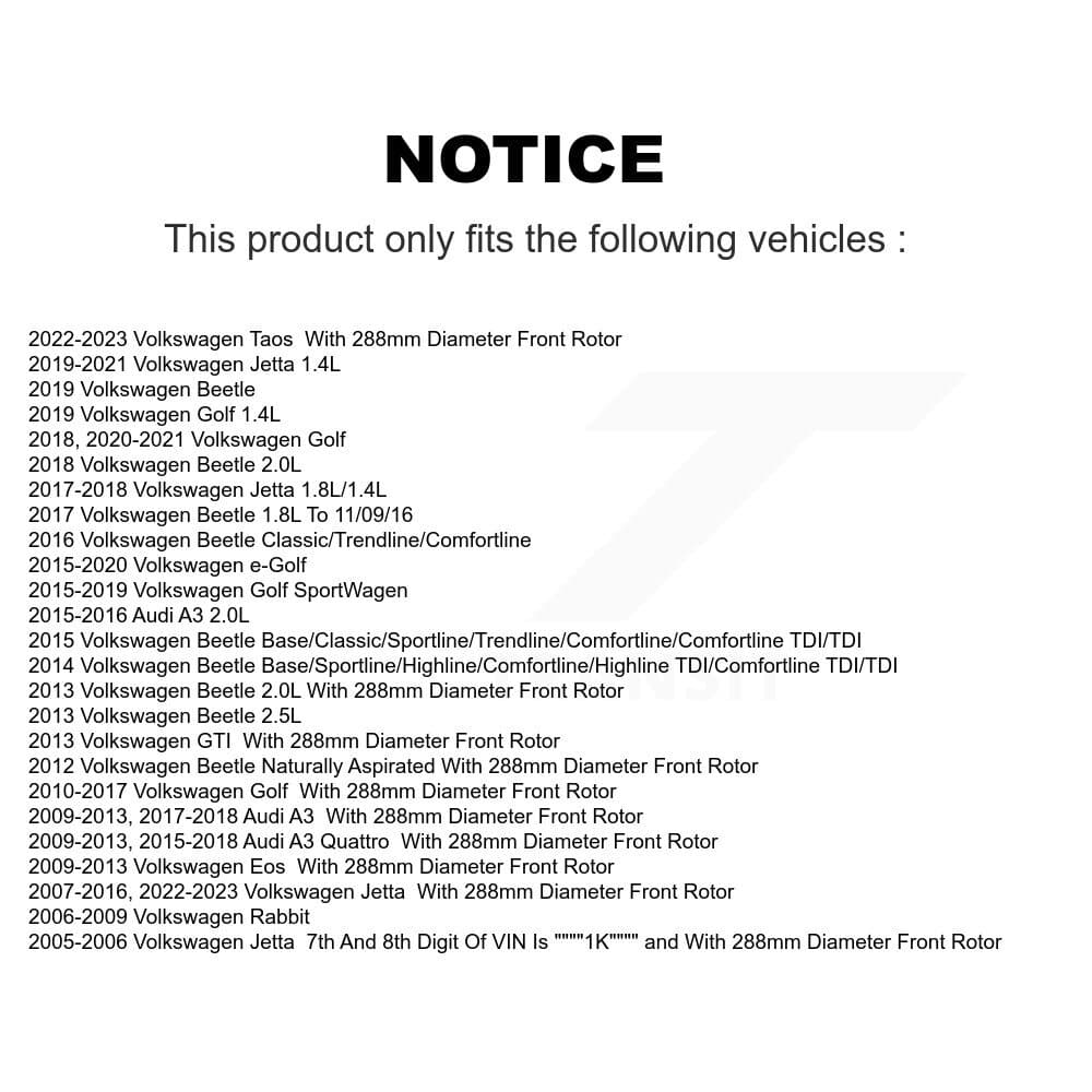 CMX - K8-100418 - Front Disc Brake Rotor Kits image 13