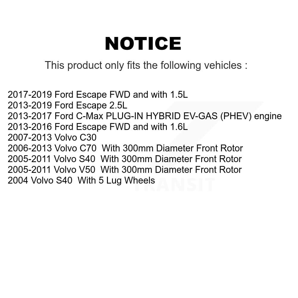 CMX - K8-100460 - Front Disc Brake Rotor Kits image 13