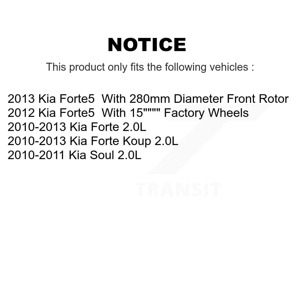 CMX - K8-100495 - Front Disc Brake Rotor Kits image 13