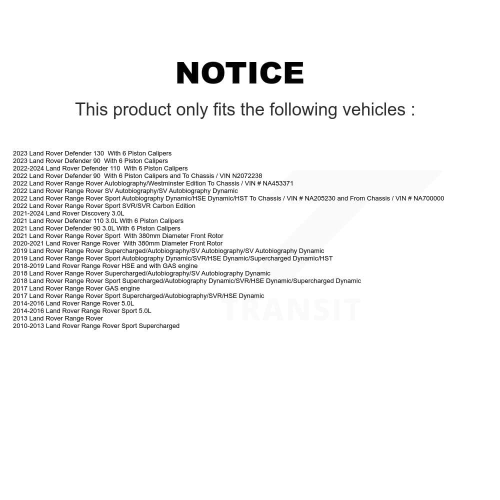 CMX - K8-100513 - Front Disc Brake Rotor Kits image 13
