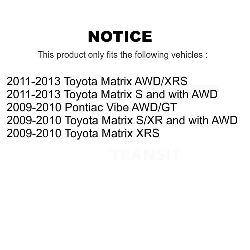 CMX - K8-100604 - Rear Disc Brake Rotor Kits image 13