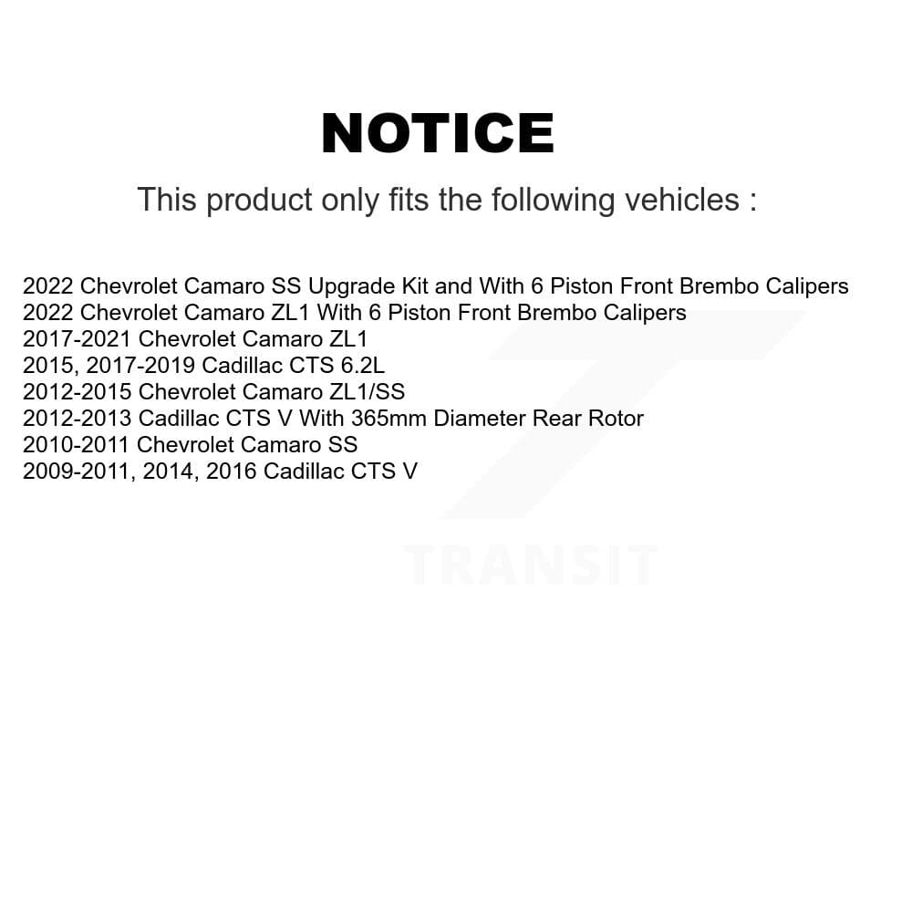 CMX - K8-100606 - Rear Disc Brake Rotor Kits image 13