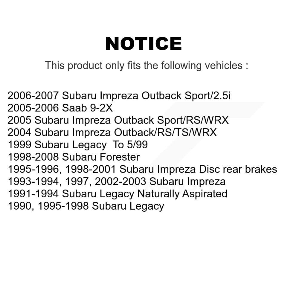 CMX - K8-100721 - Rear Disc Brake Rotor Kits image 13