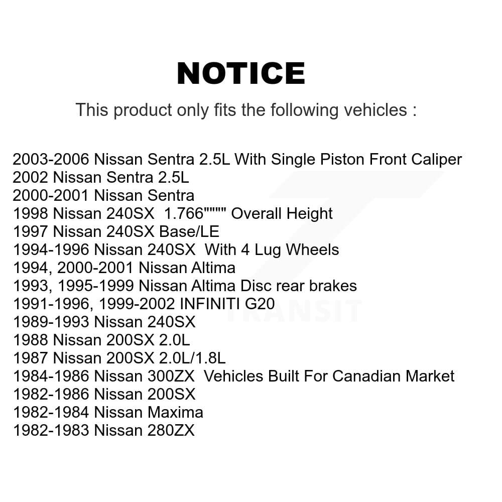 CMX - K8-100730 - Rear Disc Brake Rotor Kits image 13