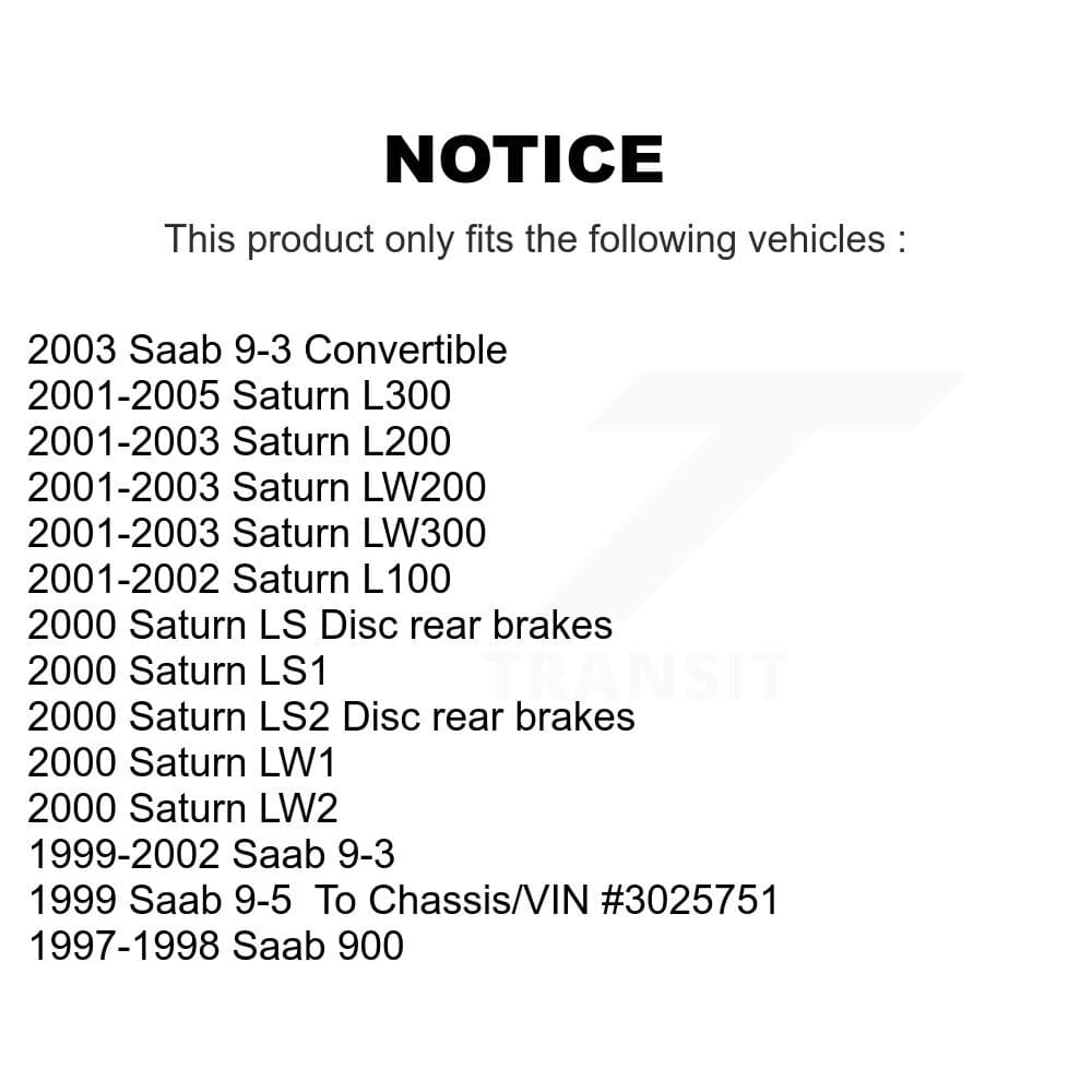 CMX - K8-100744 - Rear Disc Brake Rotor Kits image 13
