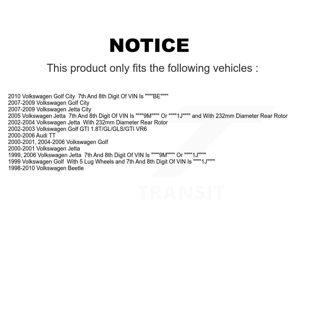 CMX - K8-100748 - Rear Disc Brake Rotor Kits image 13