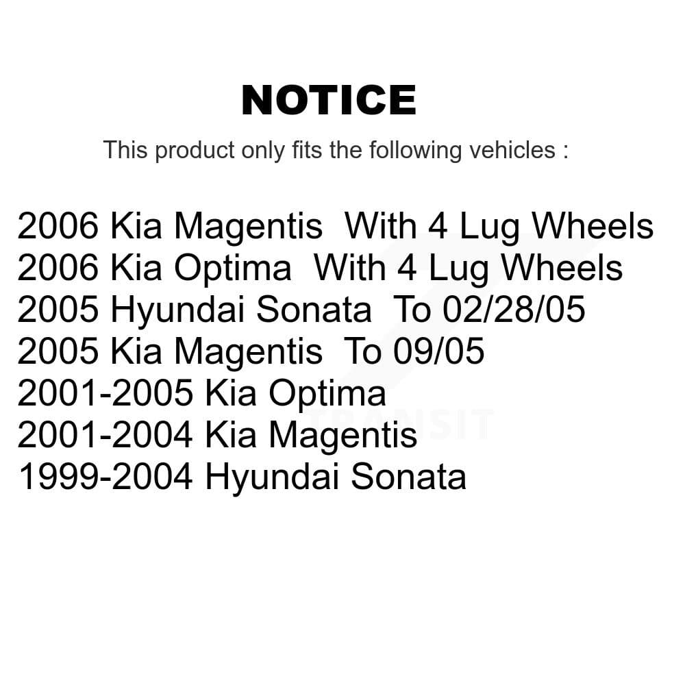 CMX - K8-100767 - Rear Disc Brake Rotor Kits image 13