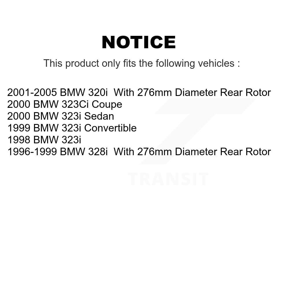 CMX - K8-100793 - Rear Disc Brake Rotor Kits image 13