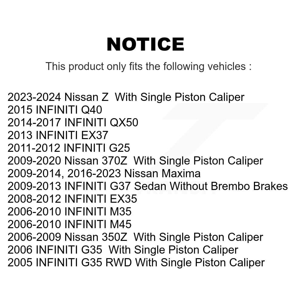 CMX - K8-100814 - Rear Disc Brake Rotor Kits image 13