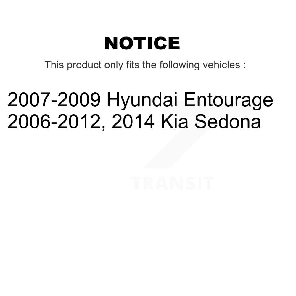 CMX - K8-100838 - Rear Disc Brake Rotor Kits image 13