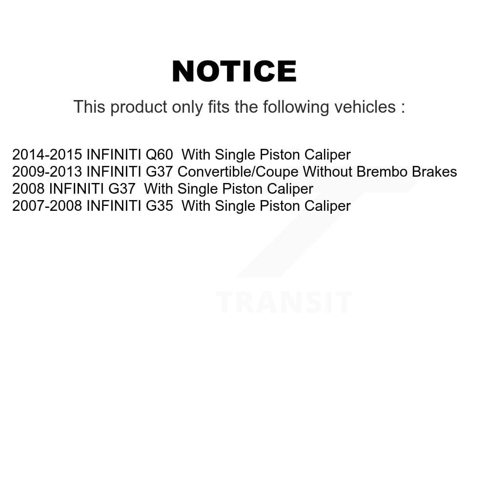 CMX - K8-100861 - Rear Disc Brake Rotor Kits image 13