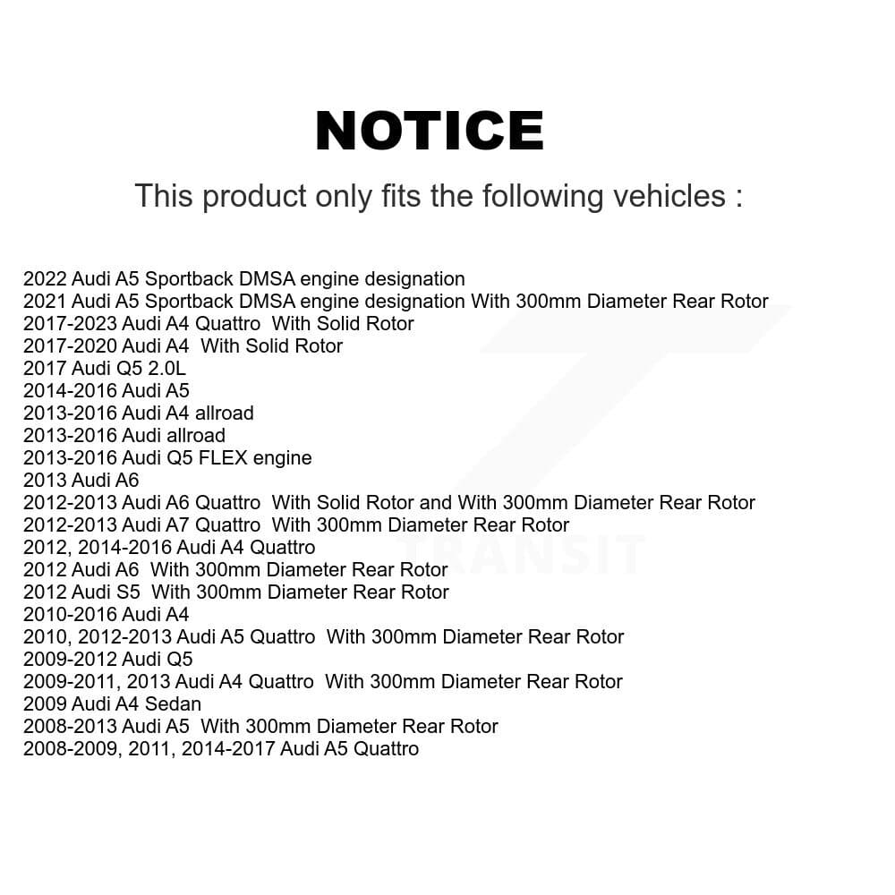 CMX - K8-100888 - Rear Disc Brake Rotor Kits image 13