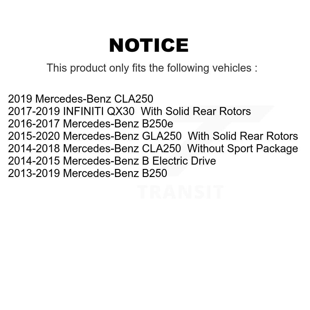 CMX - K8-100938 - Rear Disc Brake Rotor Kits image 13