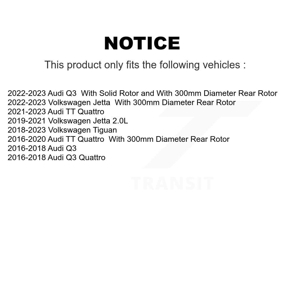 CMX - K8-100943 - Rear Disc Brake Rotor Kits image 13