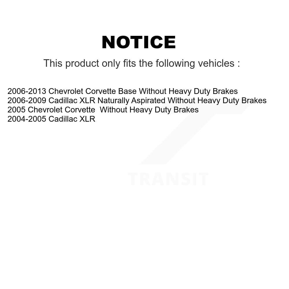 CMX - K8-101005 - Front and Rear Disc Brake Rotor Kits image 13