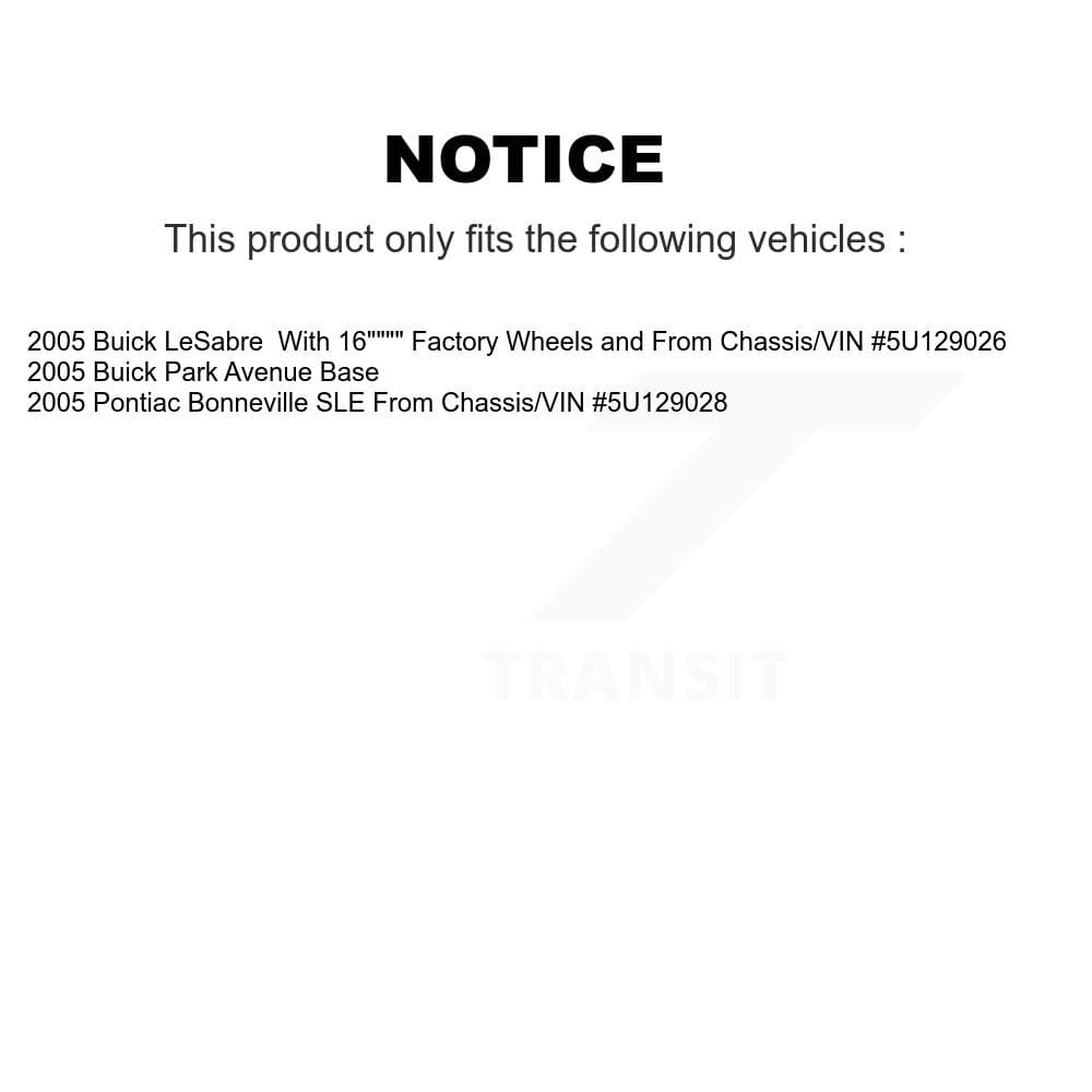 CMX - K8-101033 - Front and Rear Disc Brake Rotor Kits image 13