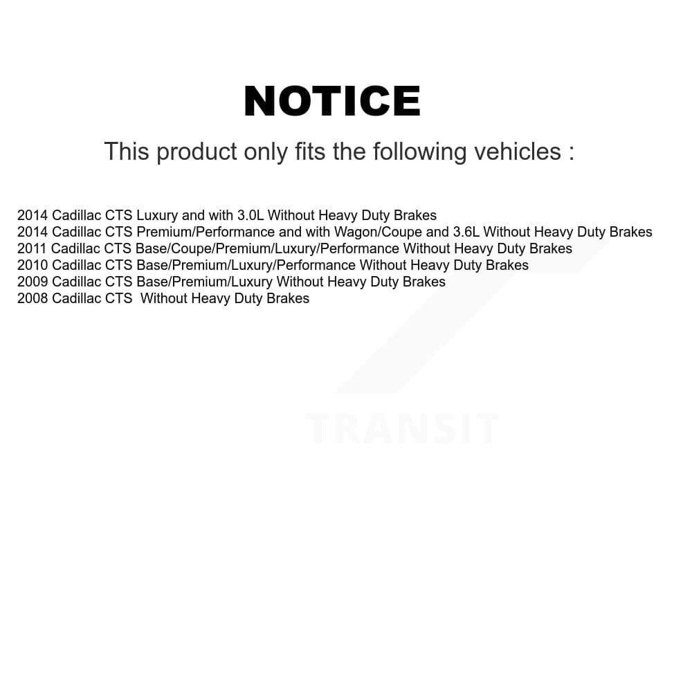 CMX - K8-101041 - Front and Rear Disc Brake Rotor Kits image 13