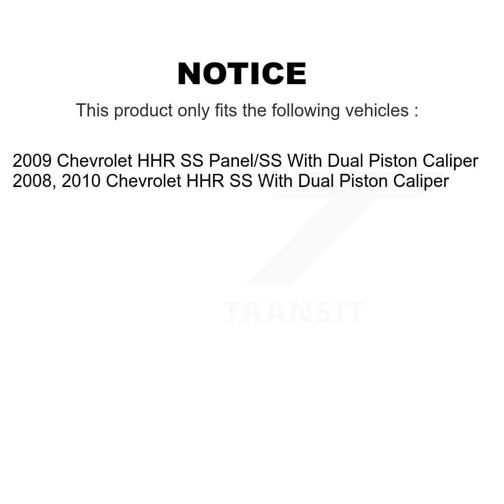 CMX - K8-101053 - Front and Rear Disc Brake Rotor Kits image 13