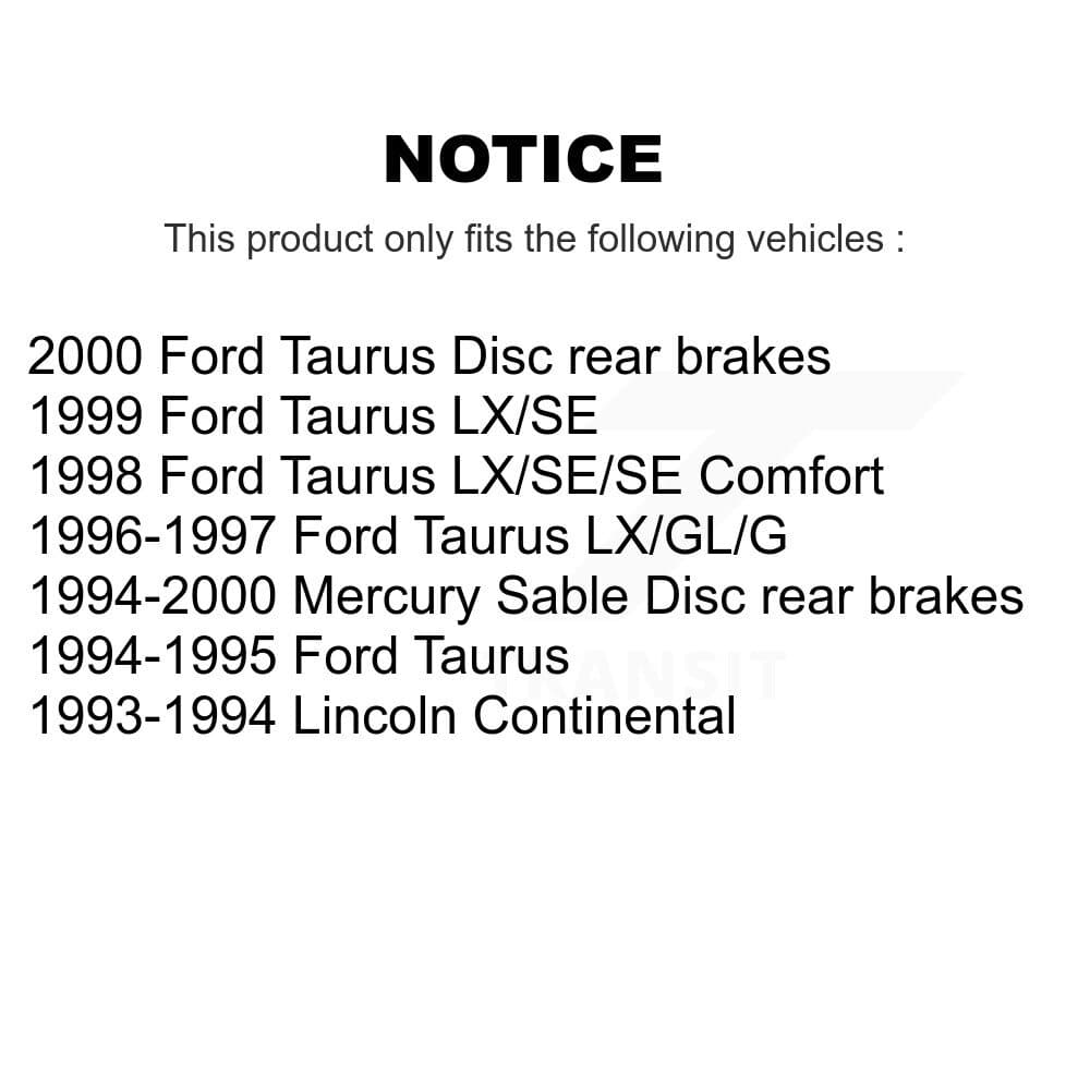 CMX - K8-101074 - Front and Rear Disc Brake Rotor Kits image 13