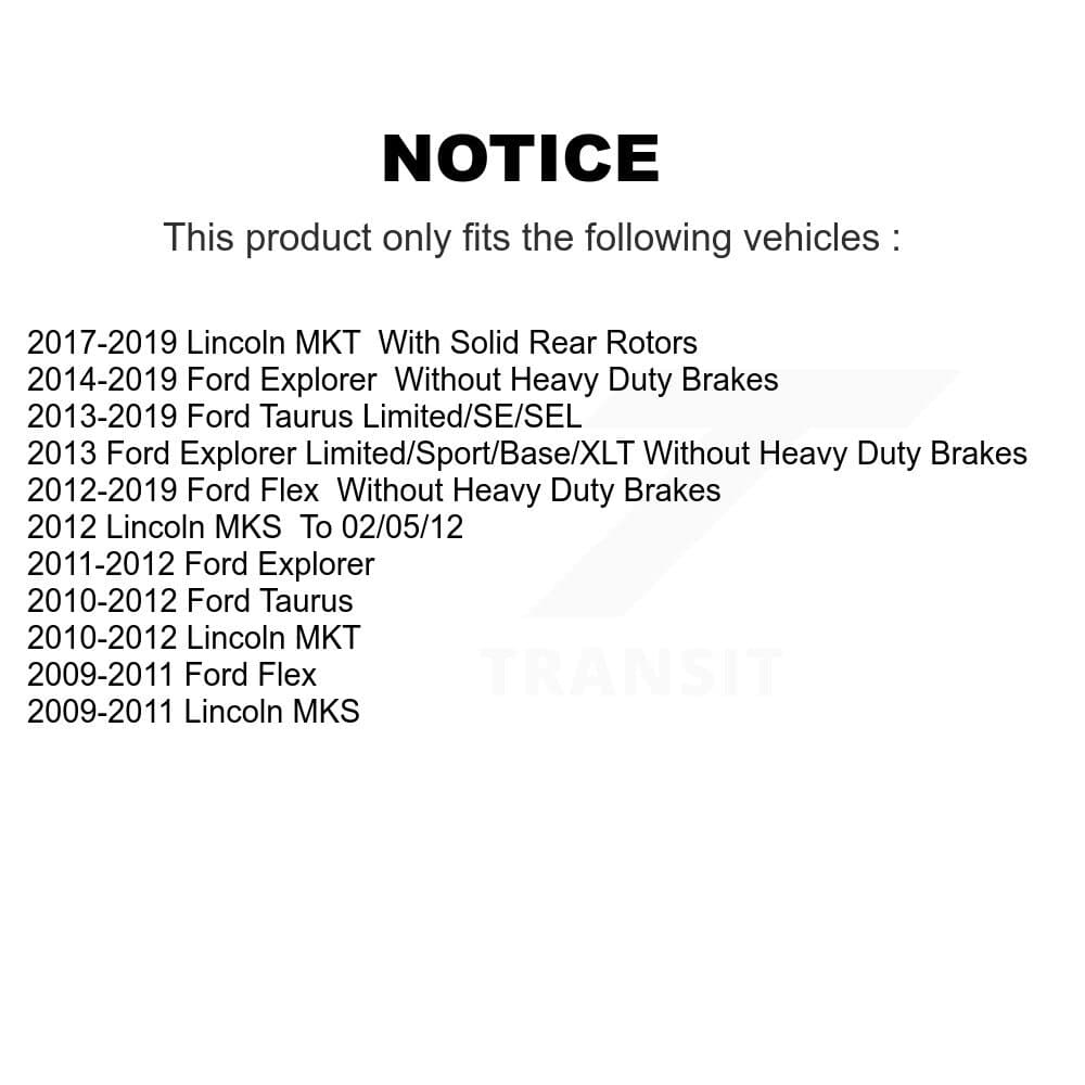 CMX - K8-101138 - Front and Rear Disc Brake Rotor Kits image 13