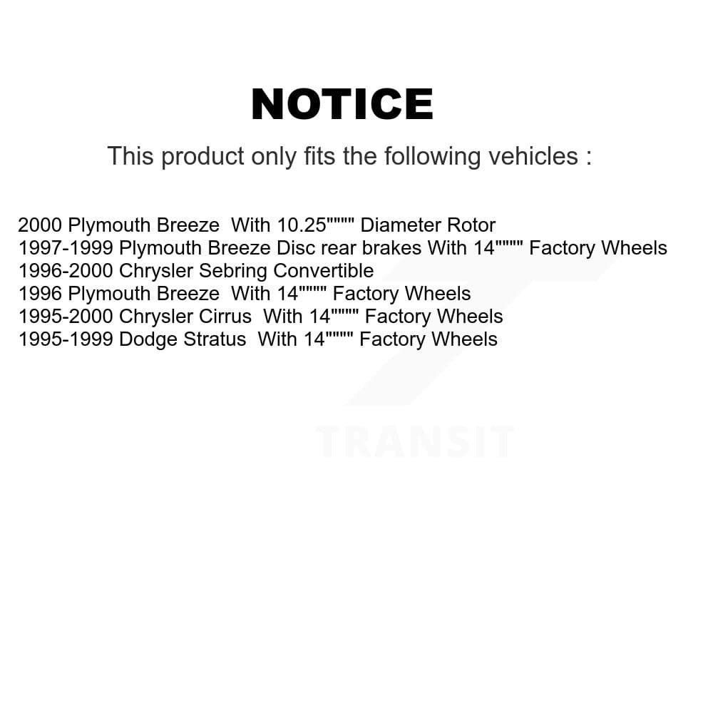 CMX - K8-101166 - Front and Rear Disc Brake Rotor Kits image 13