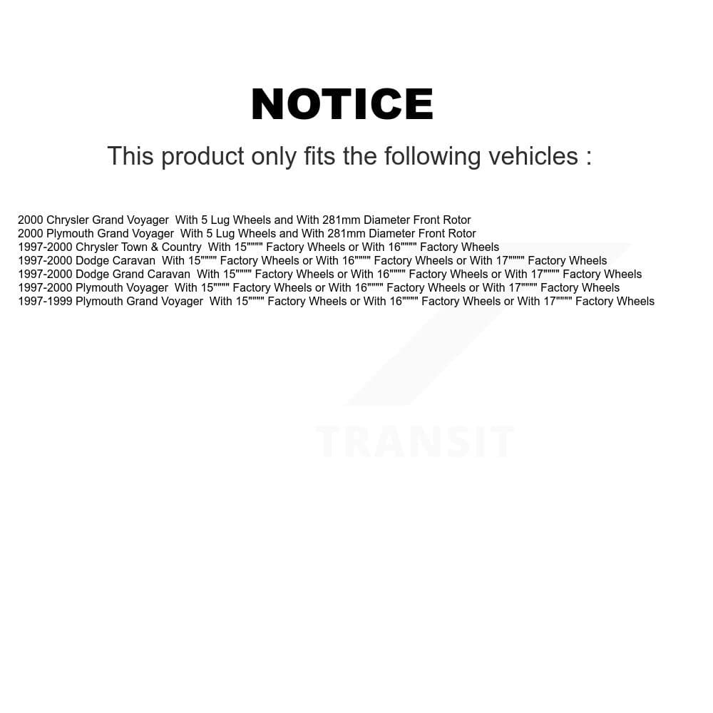 CMX - K8-101169 - Front and Rear Disc Brake Rotor Kits image 13