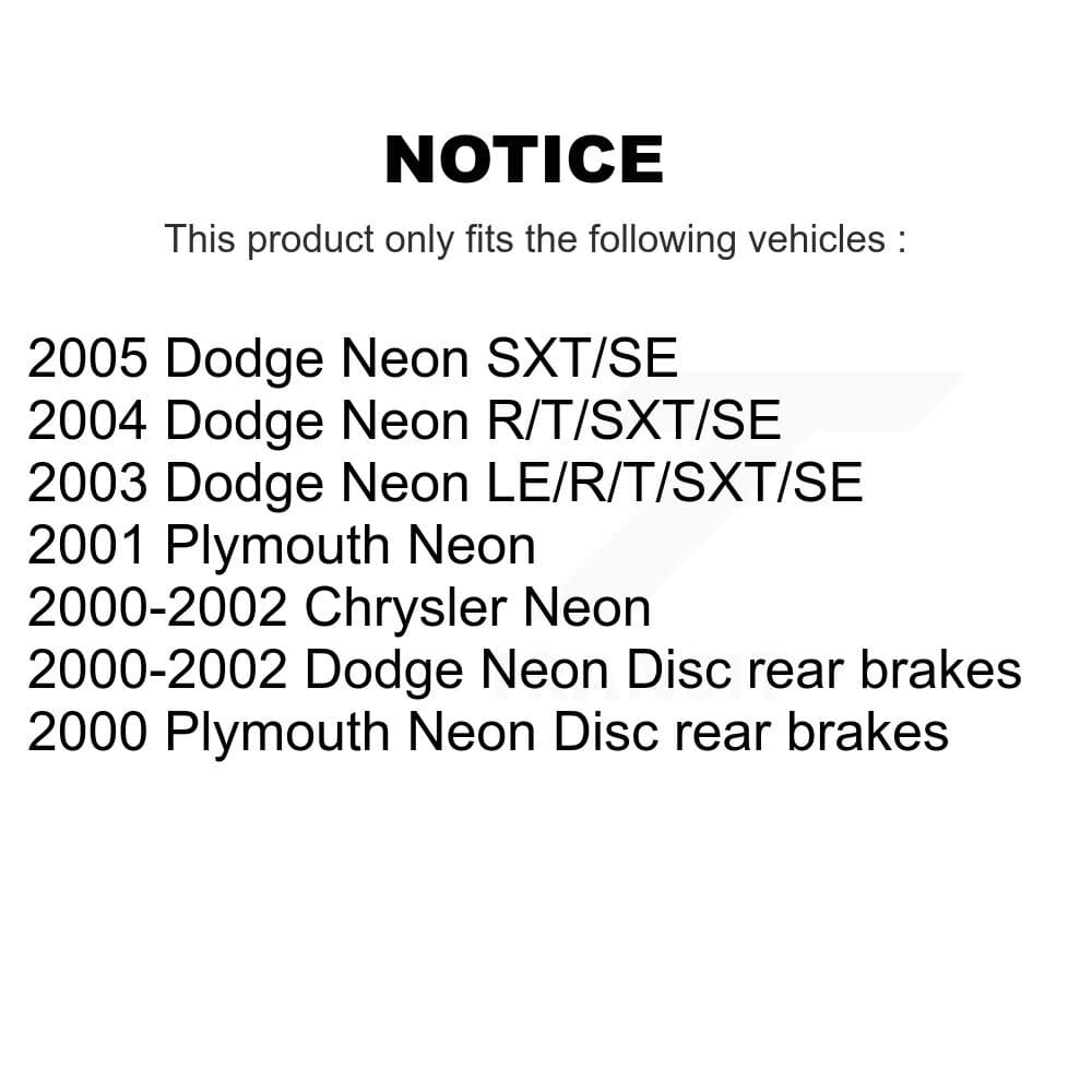 CMX - K8-101172 - Front and Rear Disc Brake Rotor Kits image 13
