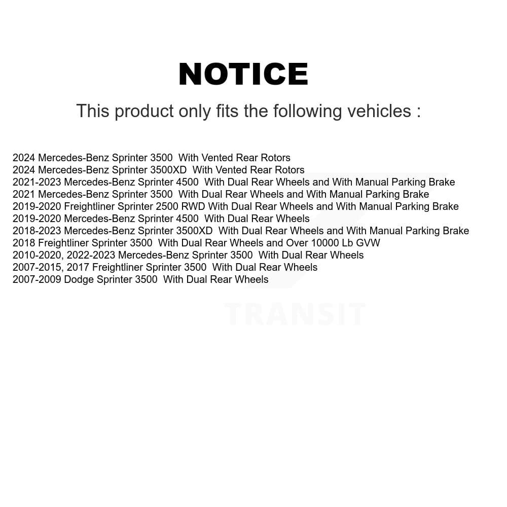 CMX - K8-101204 - Front and Rear Disc Brake Rotor Kits image 13