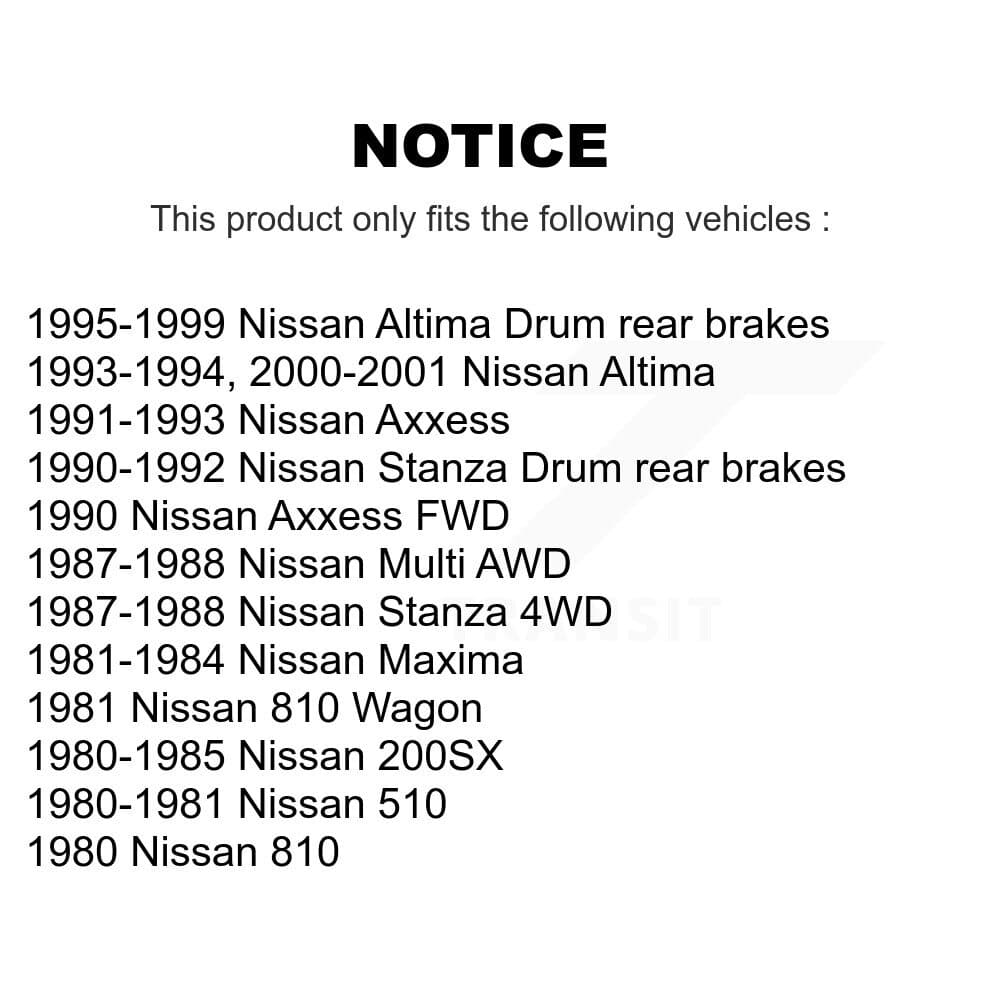 CMX - K8-101860 - Rear Brake Drum Kits image 8