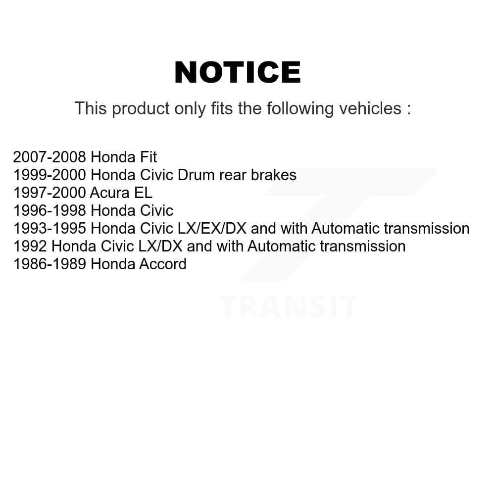 CMX - K8-101933 - Rear Brake Drum Kits image 8