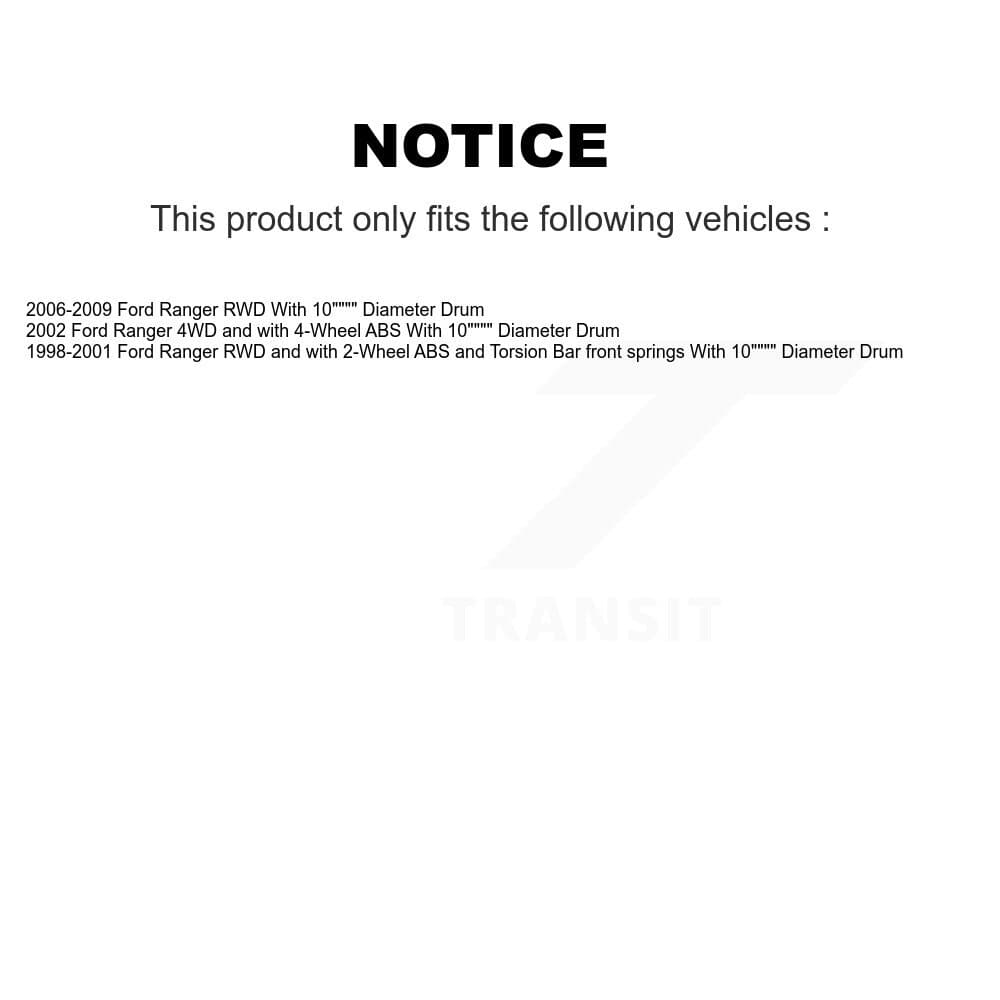 CMX - K8-102189 - Front and Rear Disc Brake Rotor and Hub Assembly Kits image 19