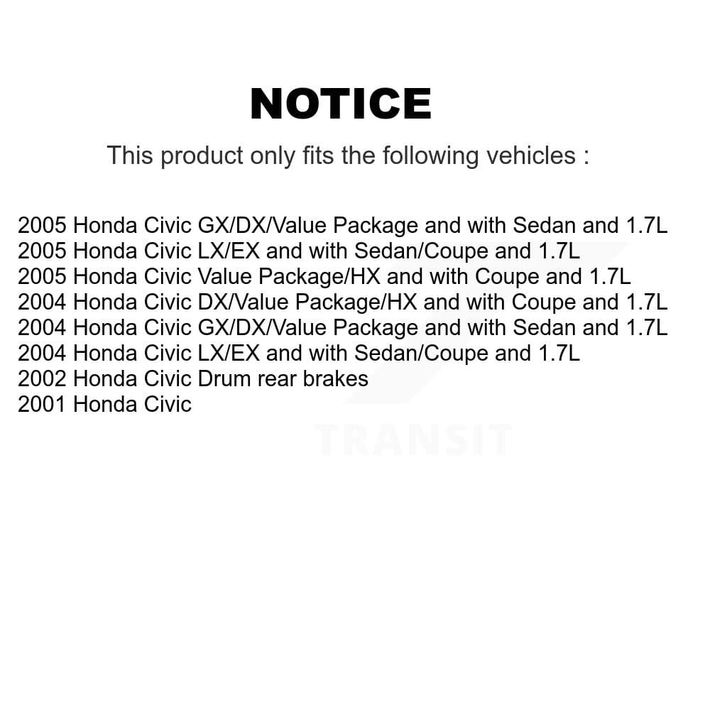 Transit Auto - K8A-100196 - Front and Rear Disc Brake Kits image 19