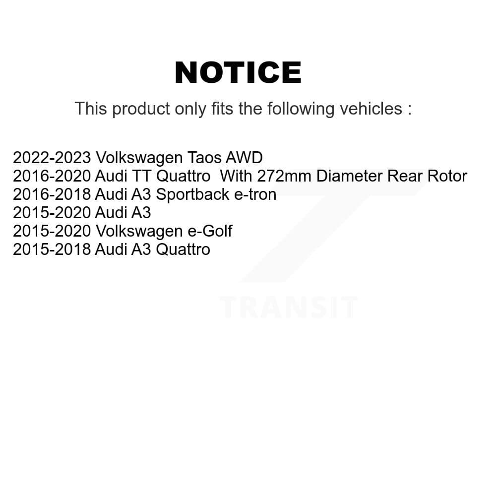Transit Auto - K8A-100414 - Rear Disc Brake Kits image 19