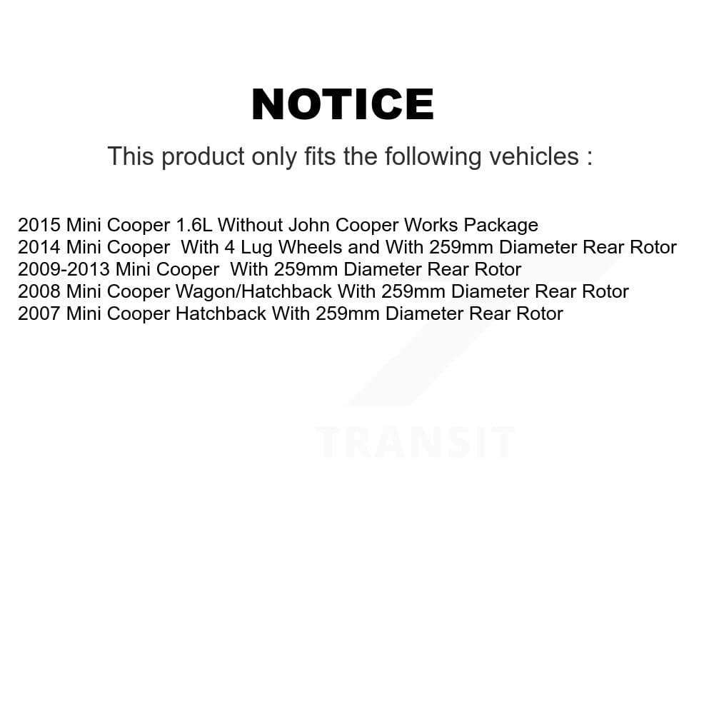 Transit Auto - K8A-100453 - Rear Disc Brake Kits image 19
