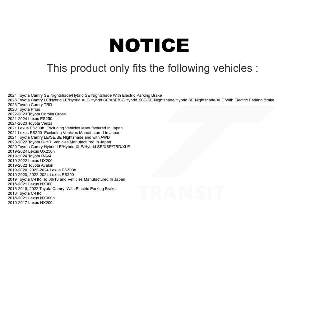Transit Auto - K8A-100457 - Rear Disc Brake Kits image 19