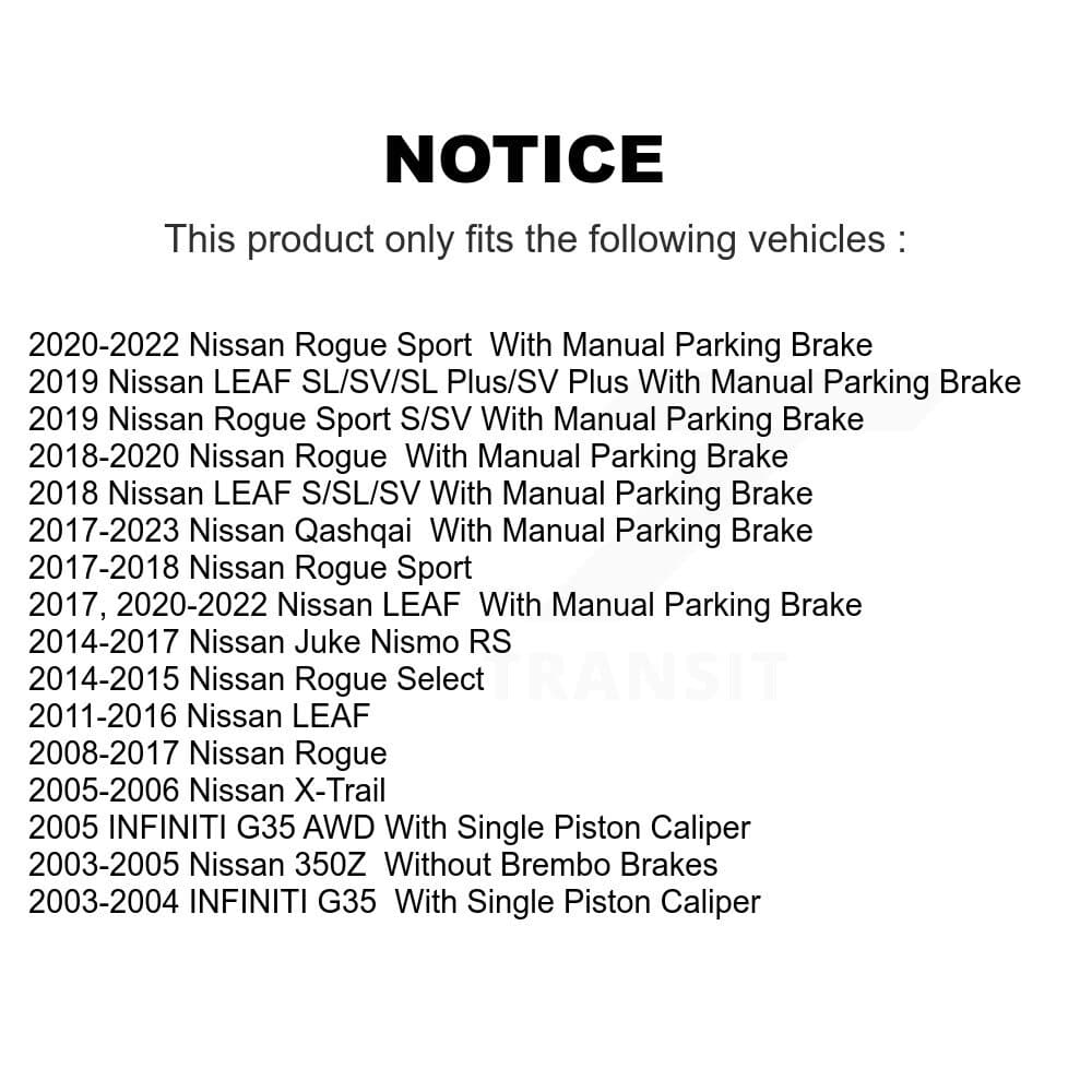 Transit Auto - K8A-100479 - Rear Disc Brake Kits image 19