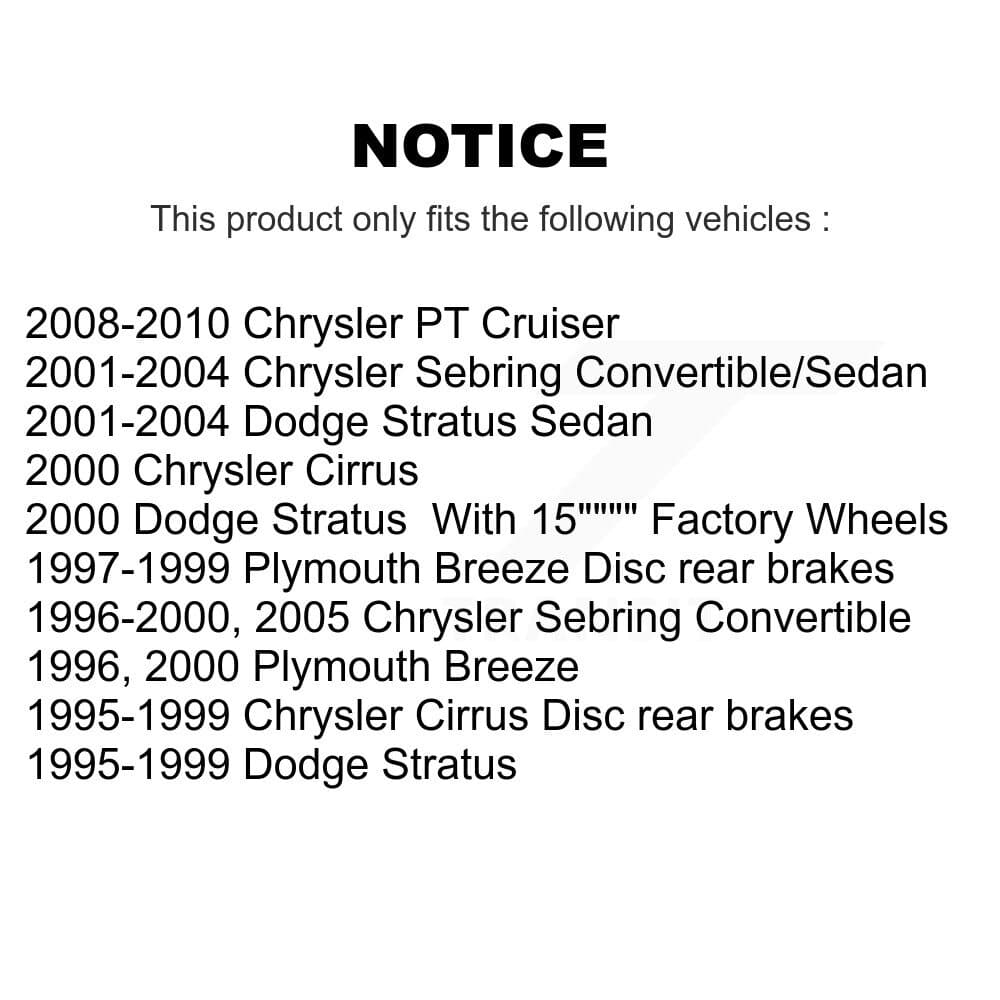 Transit Auto - K8A-100665 - Rear Disc Brake Kits image 19