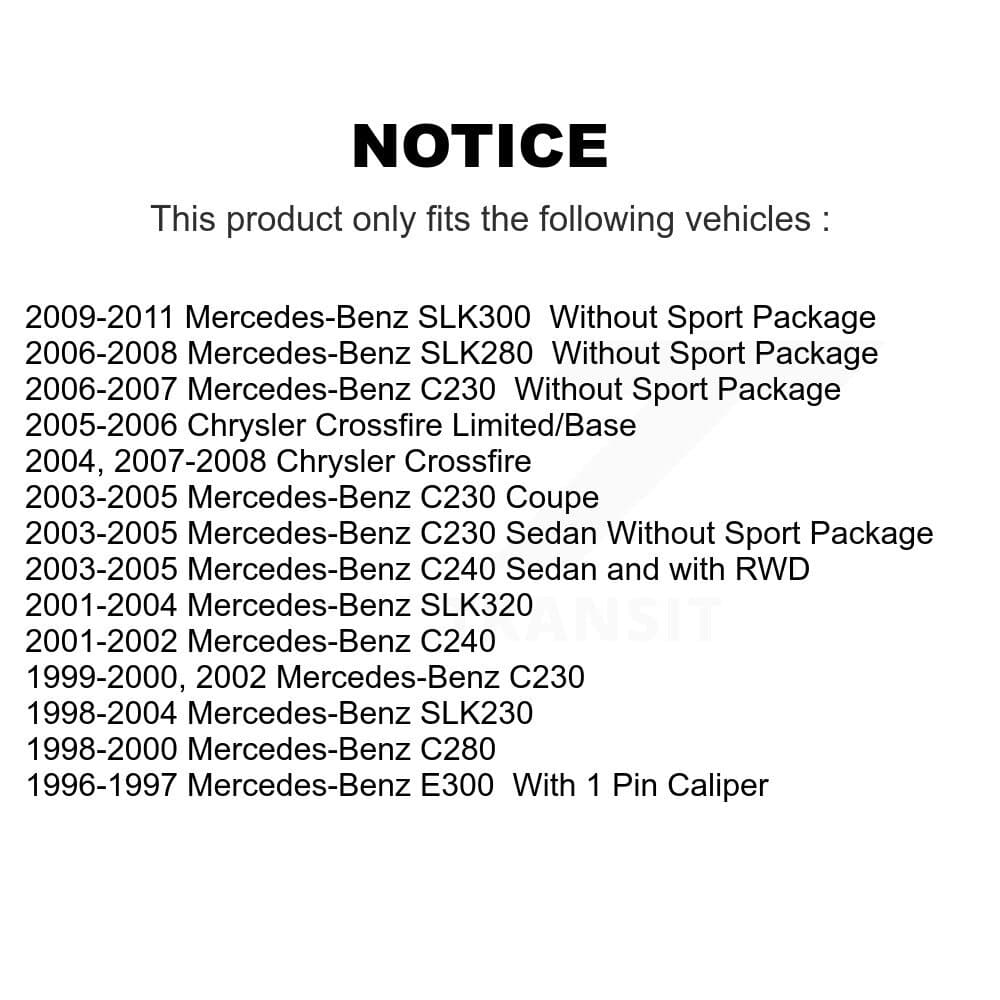 Transit Auto - K8A-100671 - Rear Disc Brake Kits image 19