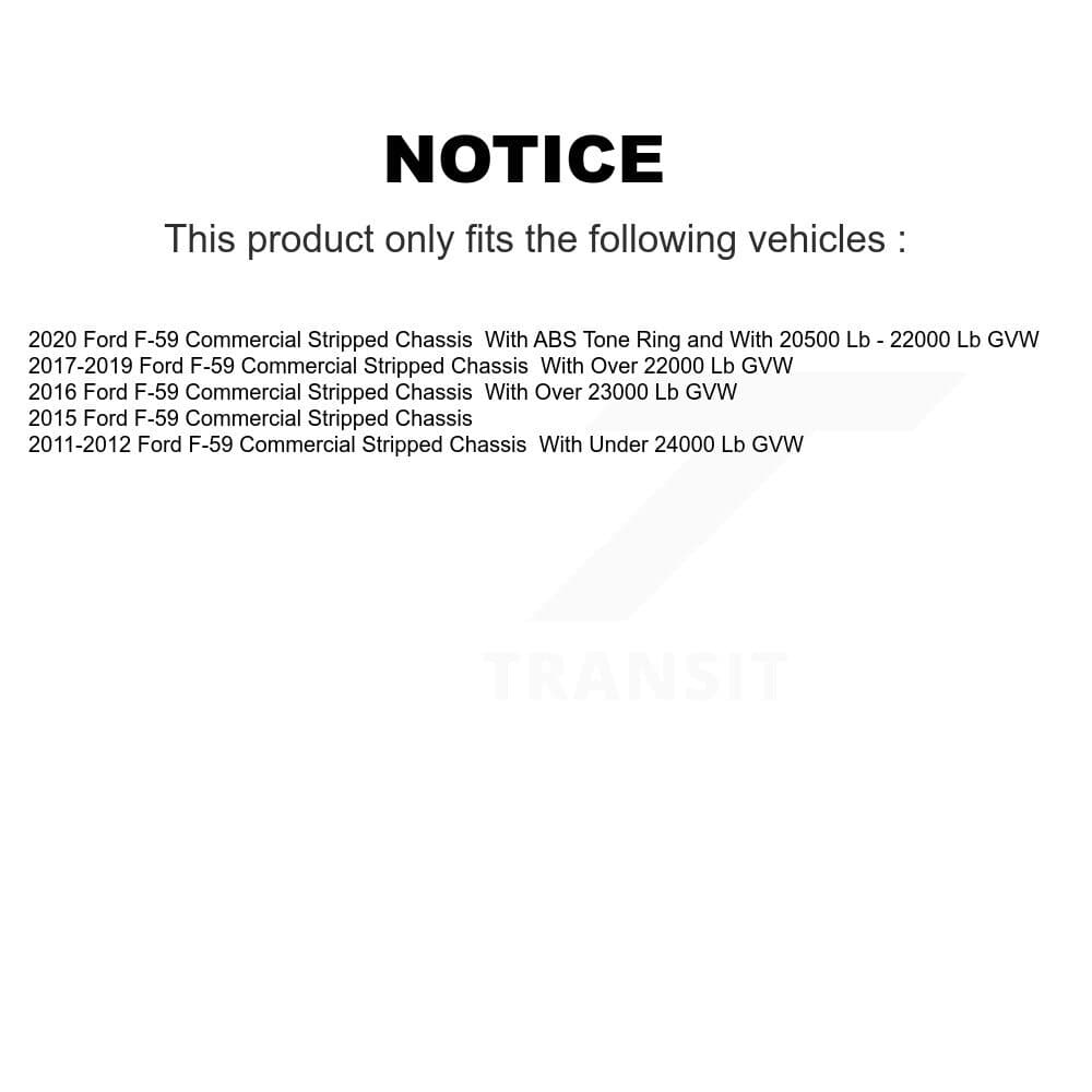 Transit Auto - K8A-100731 - Rear Disc Brake Kits image 19