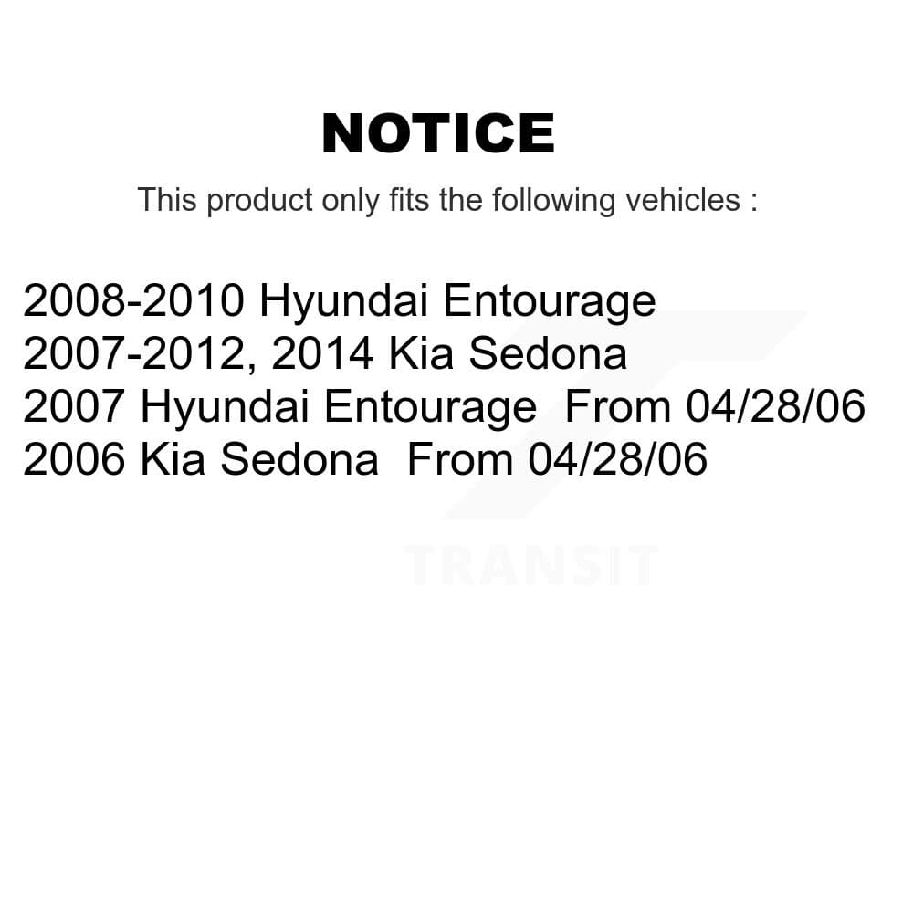 Transit Auto - K8A-100812 - Rear Disc Brake Kits image 19
